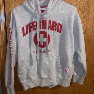 Grey Lifeguard Hoodie